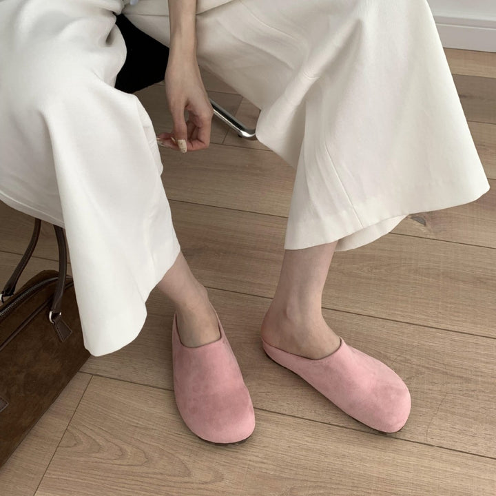 Damen bequeme Clogs aus softem Obermaterial mit ergonomischem Design Drune