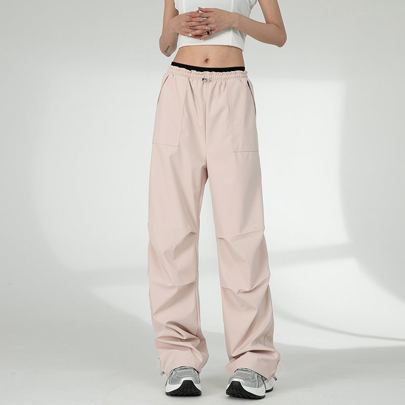 Damen Kapuzen-Utility-Parka mit wasserdichter Membran, großen Fronttaschen & verstellbarem Saum Drune