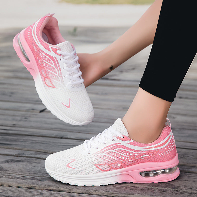 Damen nan atmungsaktive Laufsneaker mit Luftkammerdämpfung und gepolstertem Memory-Fußbett Drune