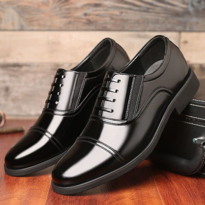 Herren Elegante und Hochglanz Schnürschuhe Drune