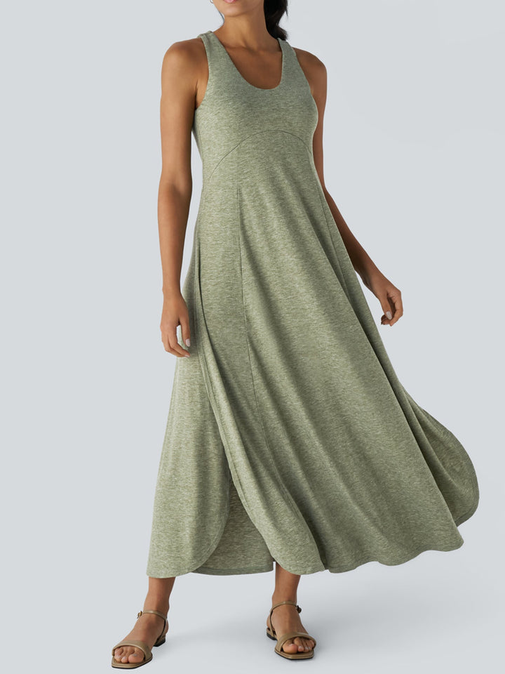 Damen Maxi-Kleid mit fließendem Schnitt und komfortablem Tragegefühl Drune