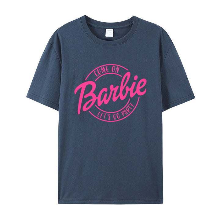 Drune | Retro Party Barbie Print T-shirt