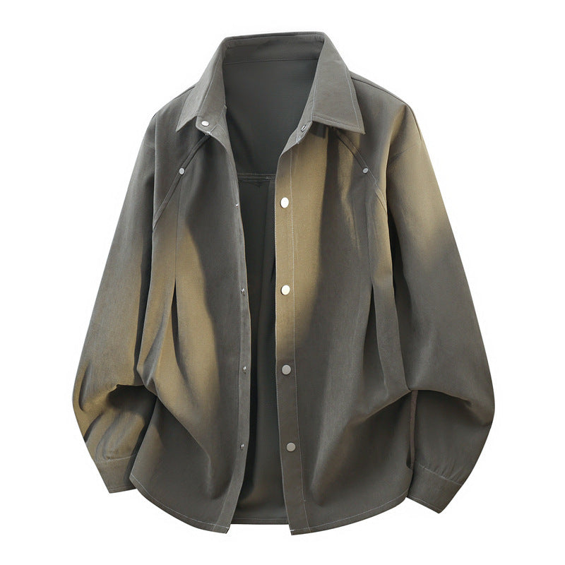 Herren Lässige Overshirtjacke Drune