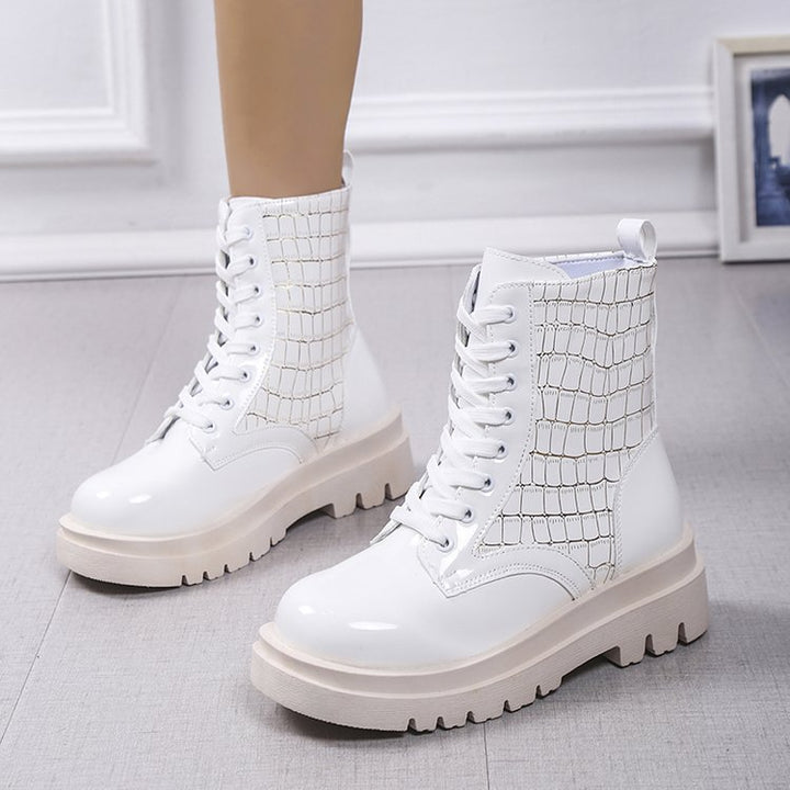 Damen Trendige Statement-Stiefel im modernen Design Drune