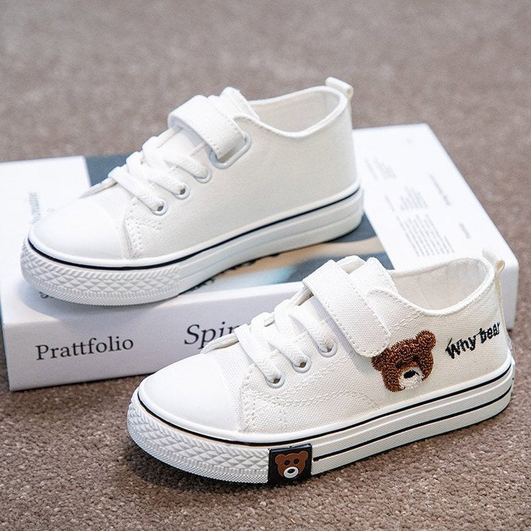 Kindersneaker mit stylischem Klettverschluss