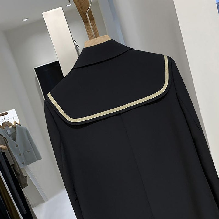 Damen Moderner Blazer mit kreativen Details Drune