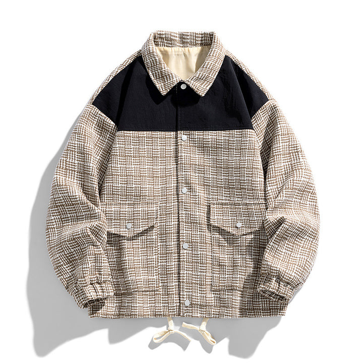 Herren Übergroße Utility-Jacke Drune