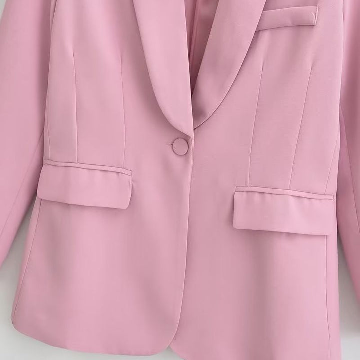 Damen nan hochgeschnittene Wide‑Leg Hose aus fließendem Satin mit elastischem Bund und eleganten Bügelfalten Drune