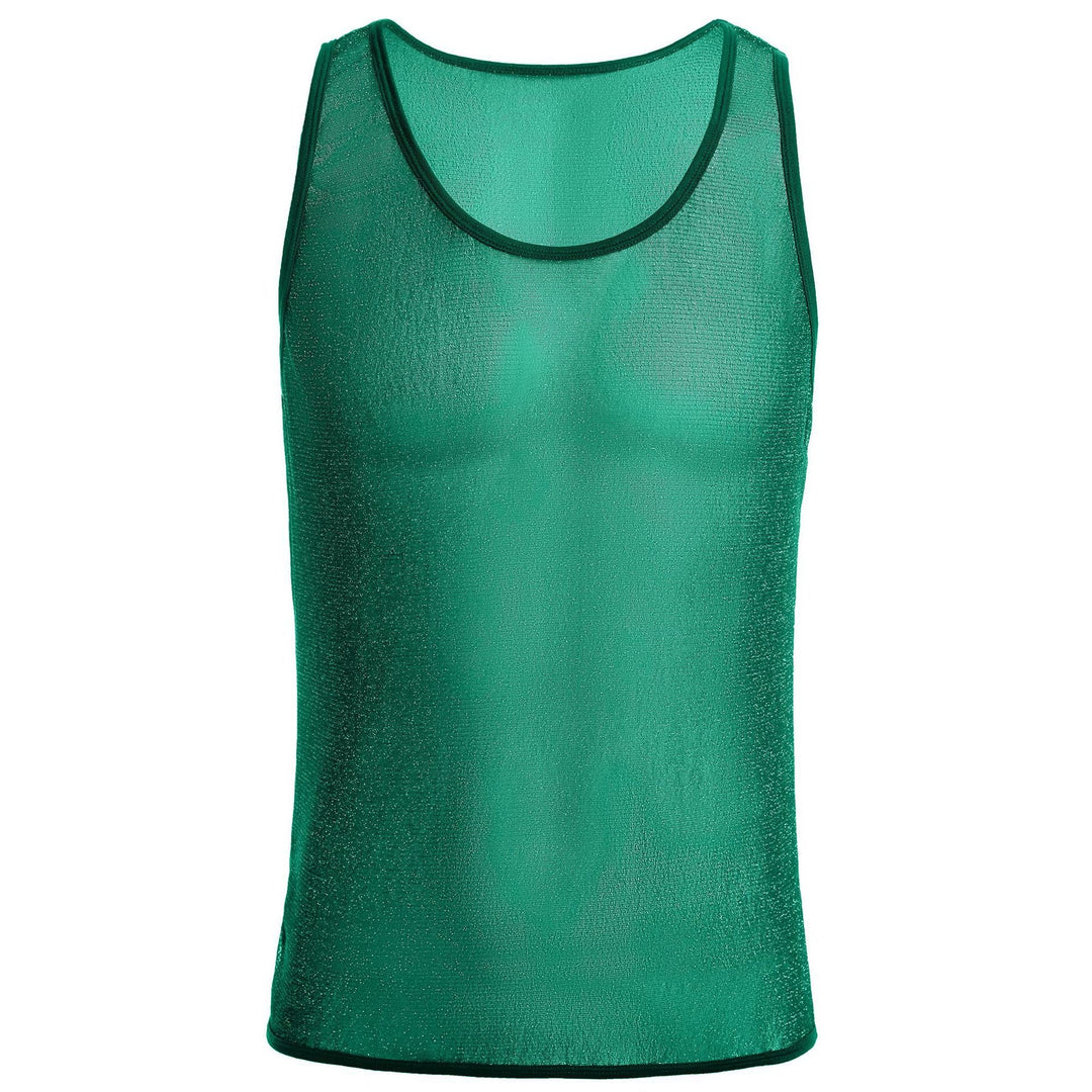 Herren Sportliches Netz-Tanktop Drune