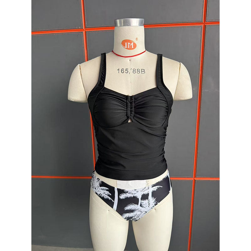 Damen Tankini mit Raffung und modischem Druck Drune
