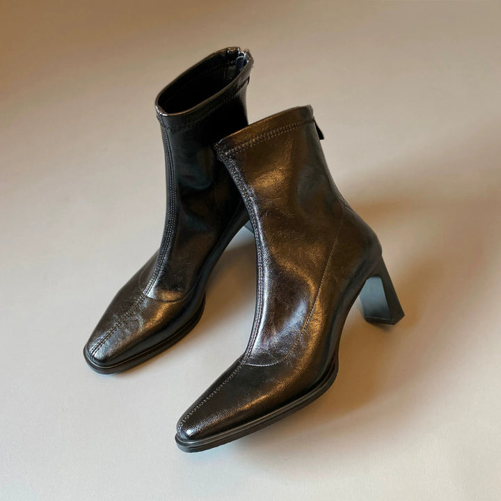 Damen Modische Kurzschaft-Stiefeletten Drune
