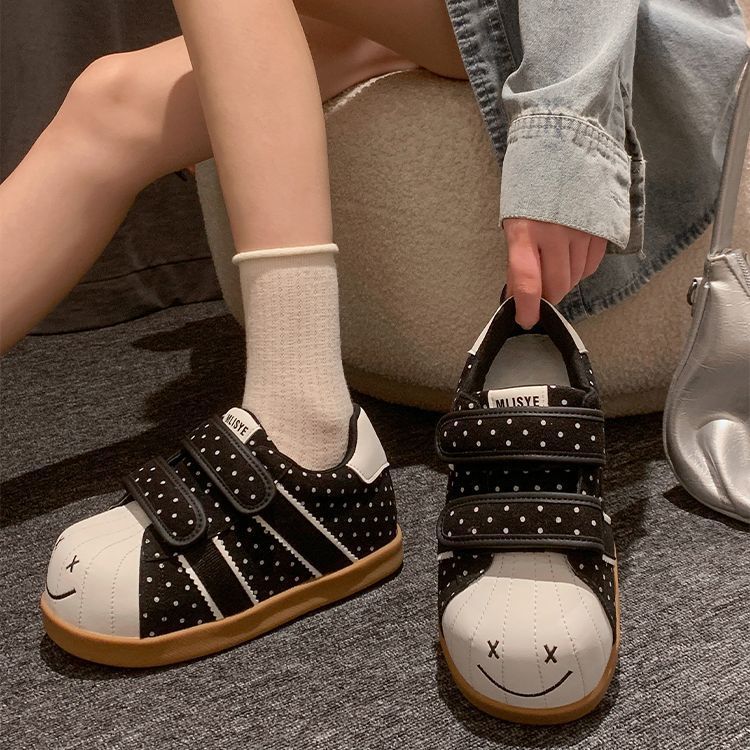 Damen Sneakers mit breiten Klettverschlüssen und lässigem Design Drune
