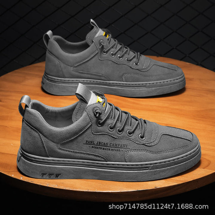 Damen Modische Sneakers aus hochwertigem Wildleder mit dämpfender Sohle Drune