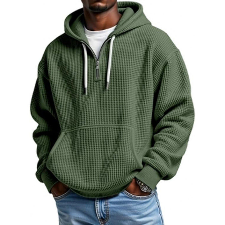 Herren lässiger Hoodie mit innovative Struktur Drune