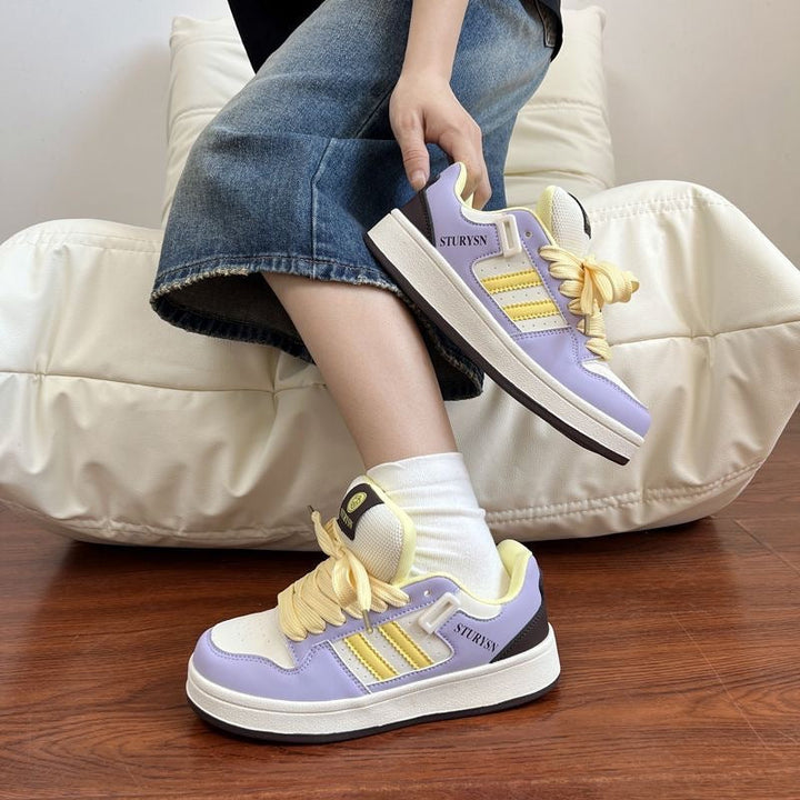 Damen Freizeit-Sneaker mit ergonomischer Schnürung und gepolsterter Innensohle Drune