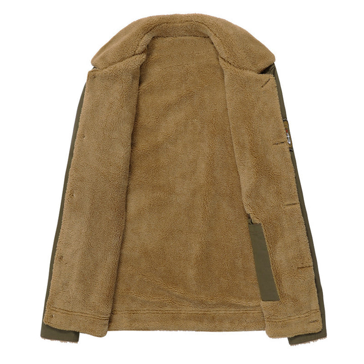 Herren Übergangsjacke mit warmem Teddyfutter Drune