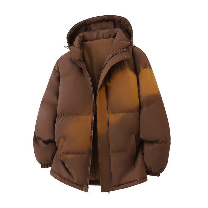 Damen Modische Daunenjacke mit hohem Kragen Drune