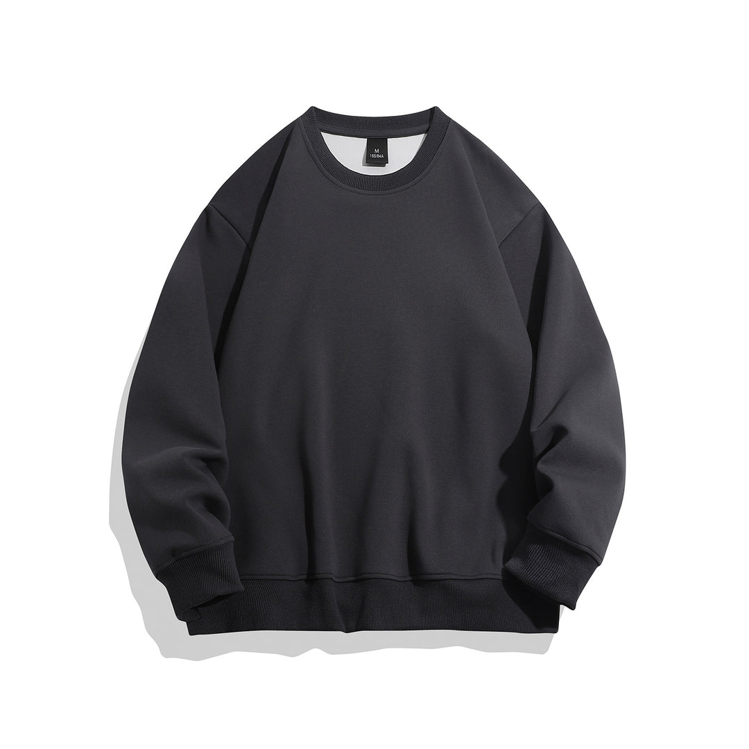 Herren Oversize Rundhals‑Sweatshirt mit tiefem Sitz, Raglanärmeln und gerippten Bündchen Drune
