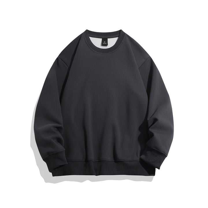 Herren Oversize Rundhals‑Sweatshirt mit tiefem Sitz, Raglanärmeln und gerippten Bündchen Drune