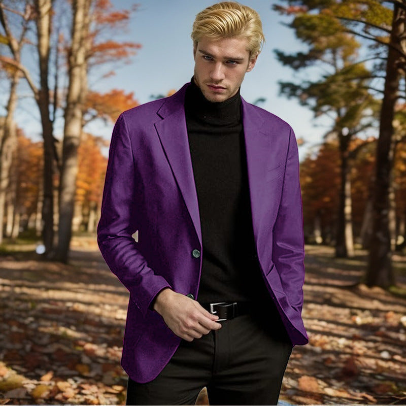 Herren Eleganter Blazer mit stilvollem Schnitt und hochwertigem Material Drune
