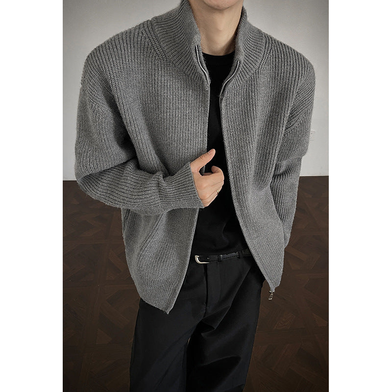 Herren Mode Strickjacke Drune