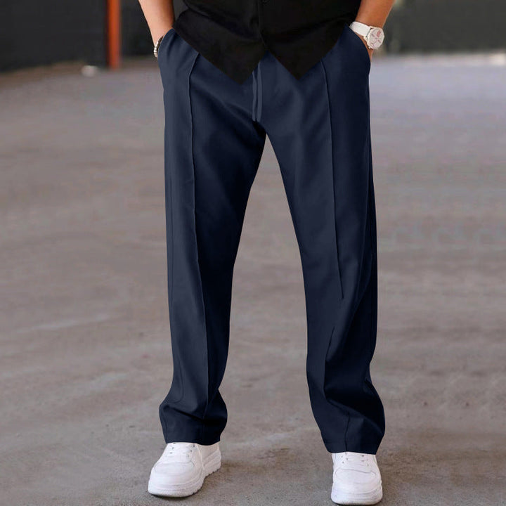 Herren Bequeme Sweatpants mit eleganter Optik und seitlichen Eingrifftaschen Drune