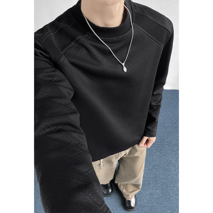 Herren Sportlicher Raglan-Pullover Drune