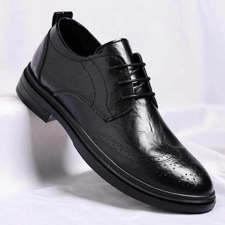 Herren elegante Leder Dress Schuhe Drune