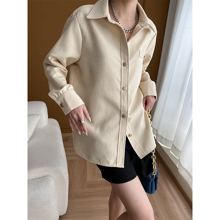 Damen lässige Übergangsjacke mit modernen Details und funktionalem Design Drune