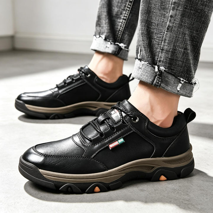 Herren Bequeme und Stylische Leder Sneakers Drune