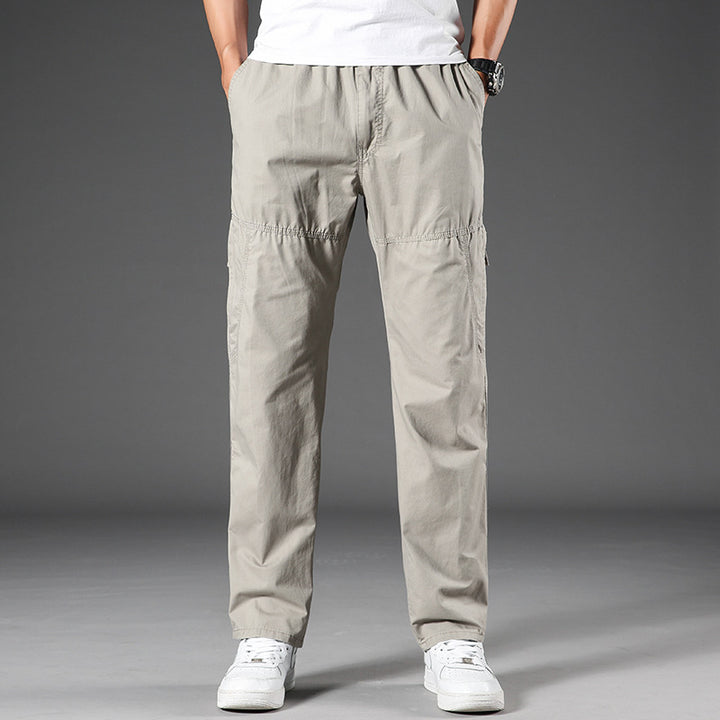 Herren Multifunktions-Cargohose mit elastischem Bund Drune