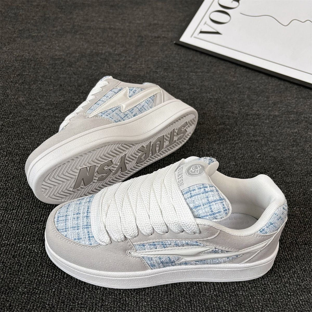 Damen Sneakers mit modischem Textilmuster und komfortabler Dämpfung Drune
