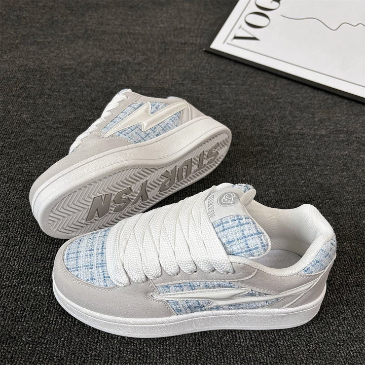 Damen Sneakers mit modischem Textilmuster und komfortabler Dämpfung Drune