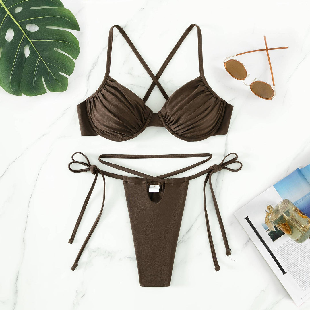 Damen Triangel-Bikini mit innovativem Trägersystem und figurschmeichelndem Schnitt Drune