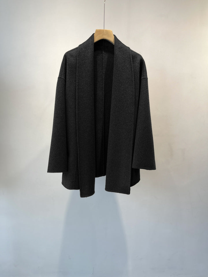 Damen Eleganter Wickelcardigan Drune