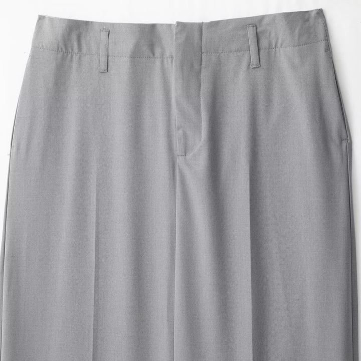 Damen Eleganter Maxirock mit Bügelfalte und Gürtelschlaufen Drune