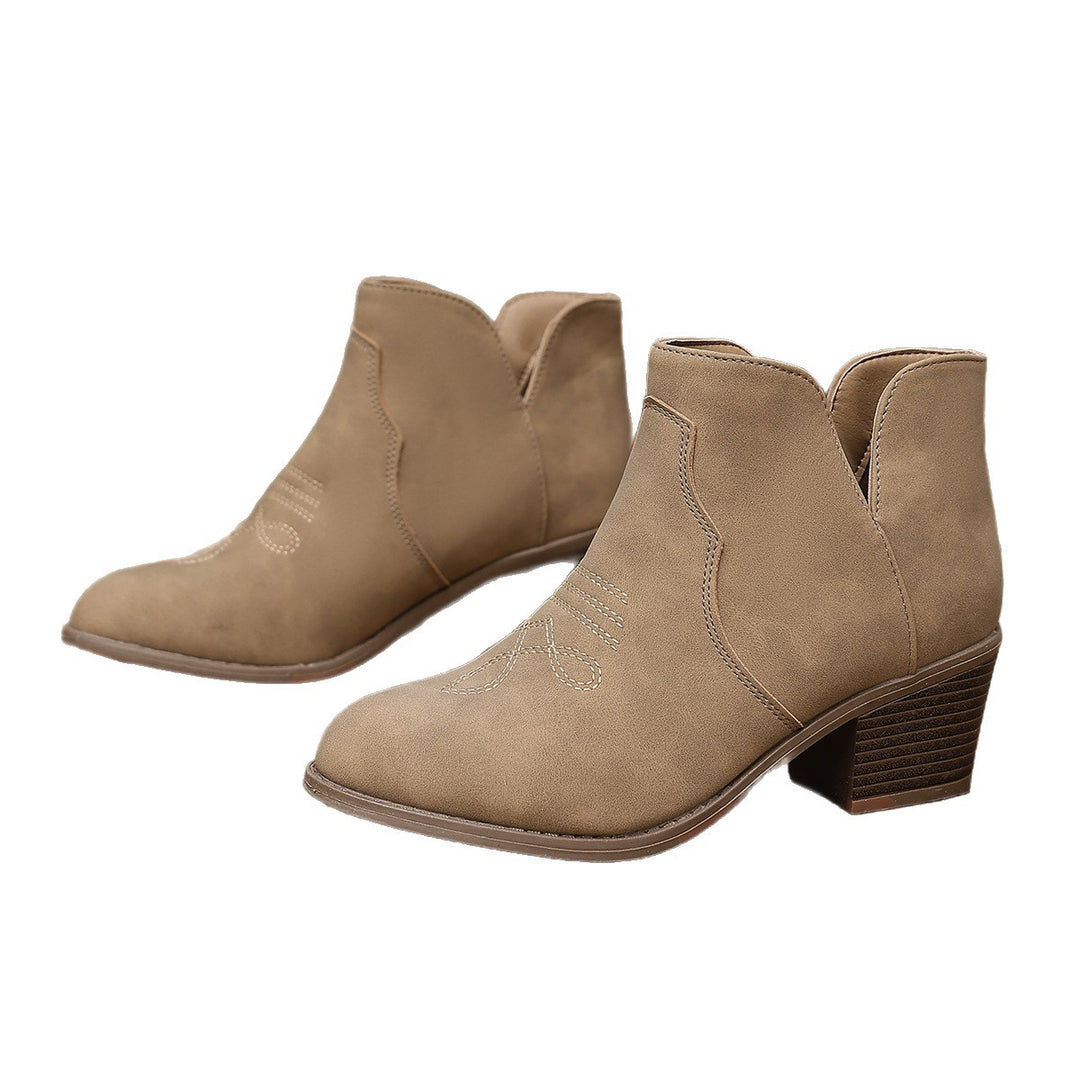 Damen Elegante Ankle Boots Drune