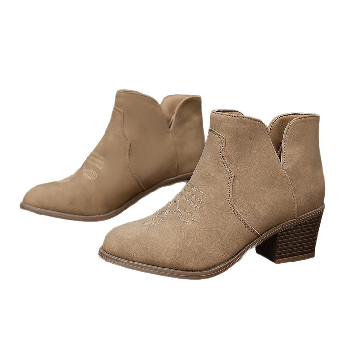 Damen Elegante Ankle Boots Drune