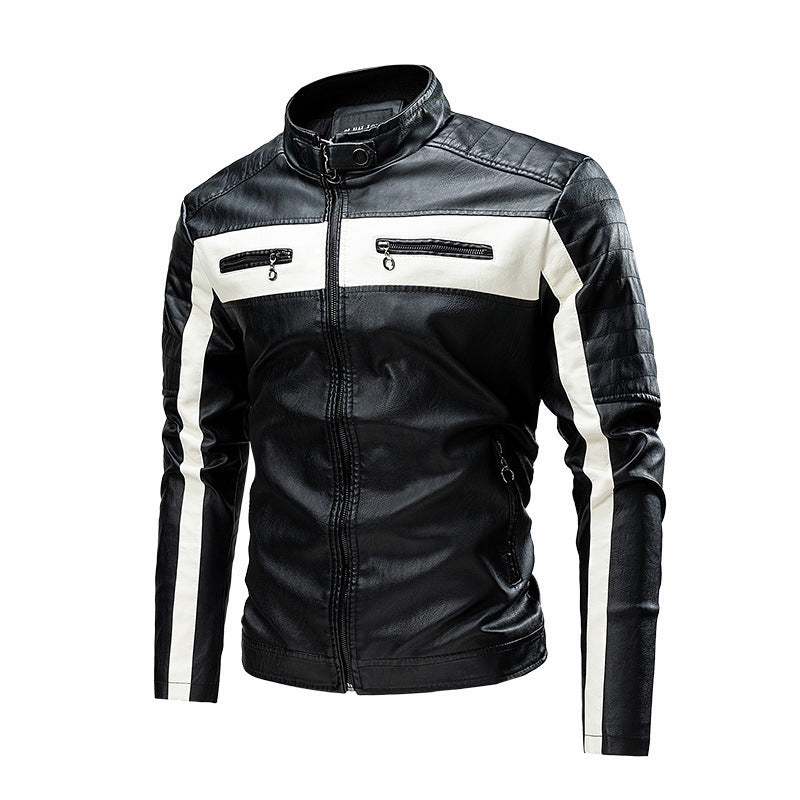 Herren Sportliche Bikerjacke Drune