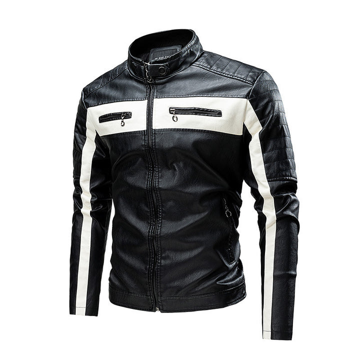 Herren Sportliche Bikerjacke Drune