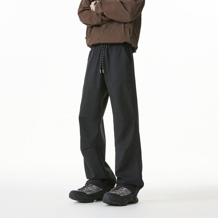 Herren Jogging-Cargohose mit elastischem Bund und verstellbarem Saum Drune