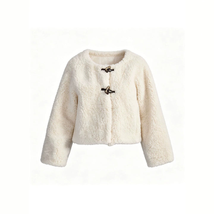 Damen Kuschelige Fleecejacke Drune