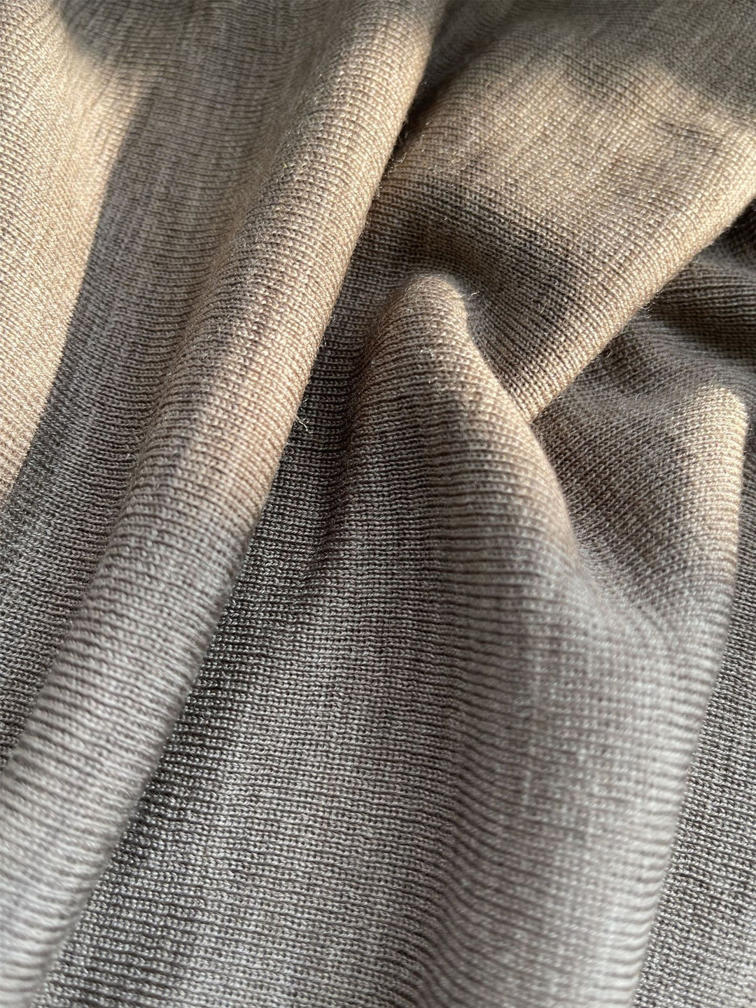 Damen weicher strukturierter Strickpullover Drune