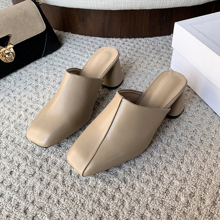 Damen Elegante Mules mit modernem Design und komfortabler Absatzhöhe Drune