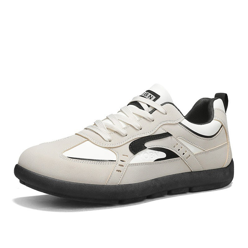 Herren urbaner Retro-Sneaker mit Veloursoptik, gedämpfter Zwischensohle und verstärkter Zehenkappe Drune
