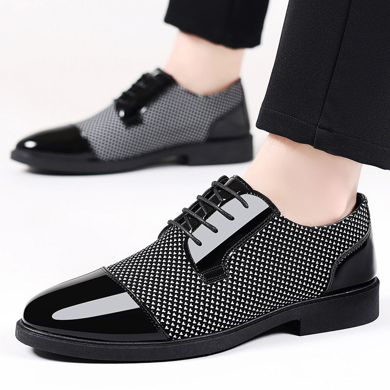 Herren Stilvolle Strukturiert Oxford Schuhe Drune