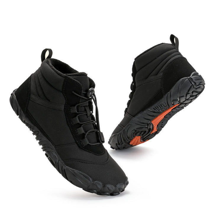 Unisex nan knöchelhoher Winter-Explorer-Boot mit Fleecefutter, Schnellzug-Schnürung und rutschfester Multiterrain-Sohle Drune