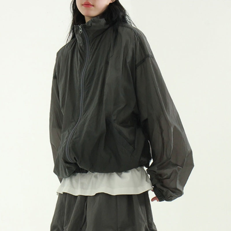 Damen sportliche Übergangsjacke mit lässigem Schnitt Drune