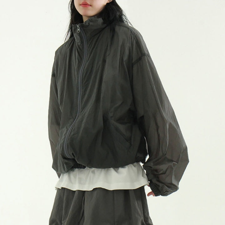 Damen sportliche Übergangsjacke mit lässigem Schnitt Drune
