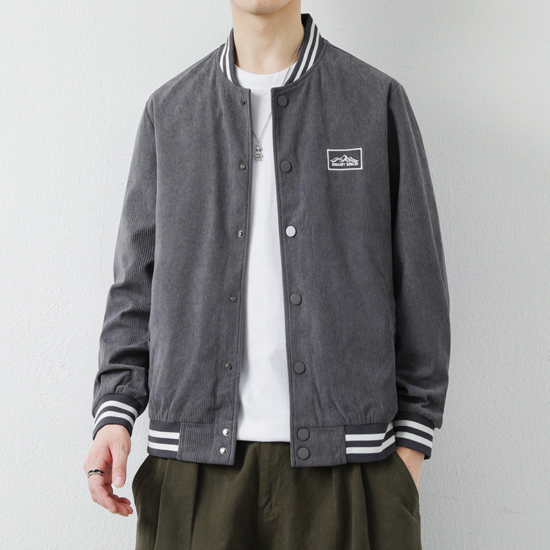 Herren stylische Cordjacke Drune